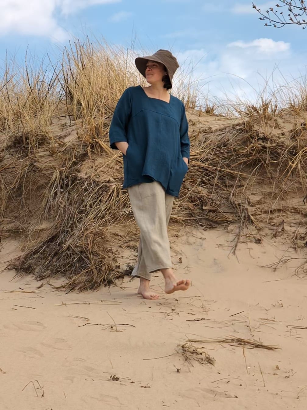 Chrysalis Pants-Medium Linen