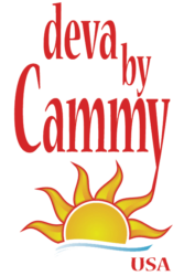 Deva by cammy logo vertical